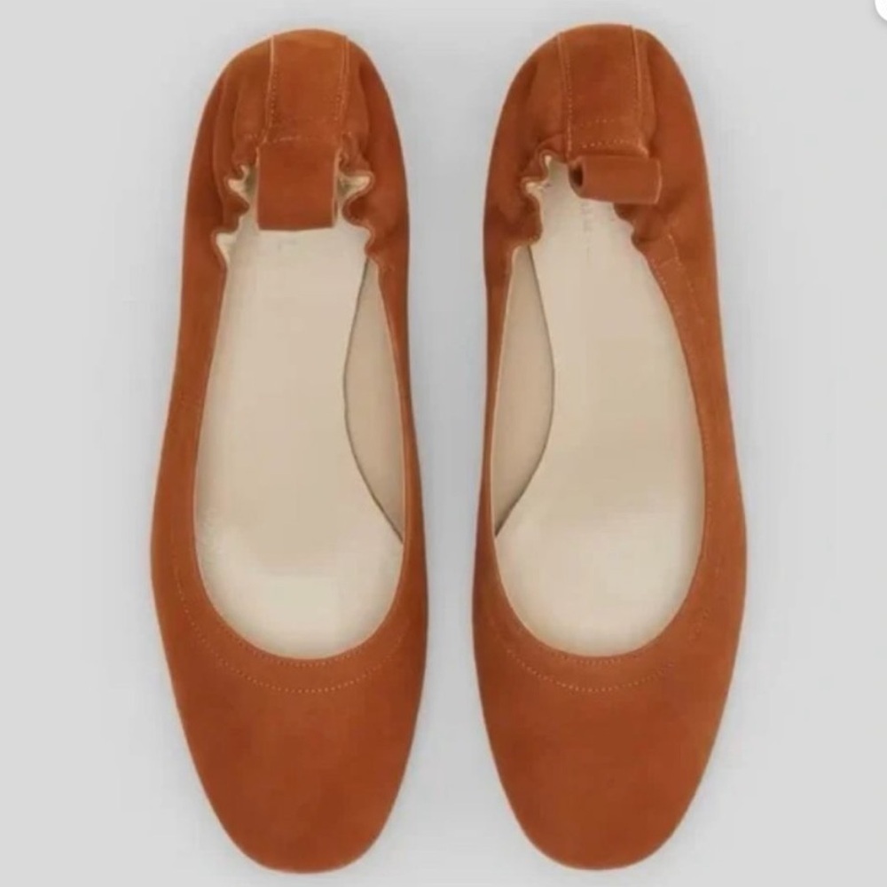 Everlane Women's Tan Block Heel Shoes - Picture 4 of 11